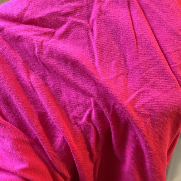 Buffalo Molly Ann XS top with smocking, U-neck, NWT, crimson - Picture 7 of 8